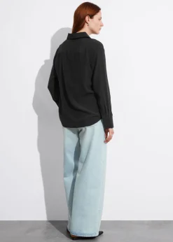 Discount & Other Stories Silk Shirt