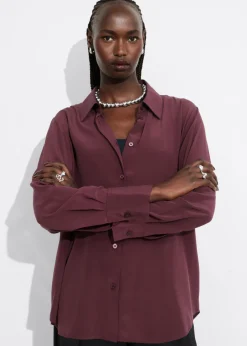 Discount & Other Stories Silk Shirt