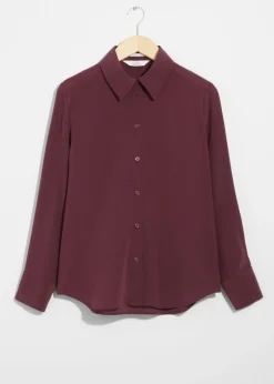 Discount & Other Stories Silk Shirt