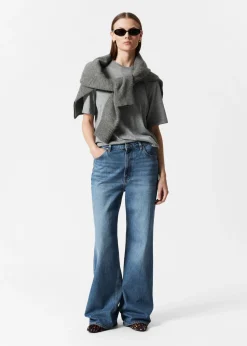 Cheap & Other Stories Silk-Blend T-Shirt