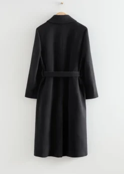 Shop & Other Stories Single-Breasted Belted Coat