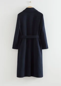 Shop & Other Stories Single-Breasted Belted Coat
