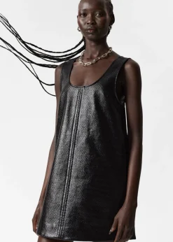 Sale & Other Stories Sleeveless A-Line Mini Dress Black