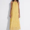 Online & Other Stories Sleeveless Halterneck Midi Dress