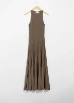 Hot & Other Stories Sleeveless Knit Maxi Dress Mole