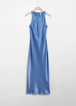 Best & Other Stories Slim Satin Midi Dress