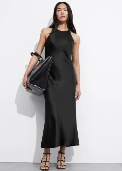 Best & Other Stories Slim Satin Midi Dress