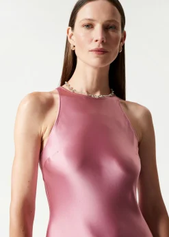 Best & Other Stories Slim Satin Midi Dress