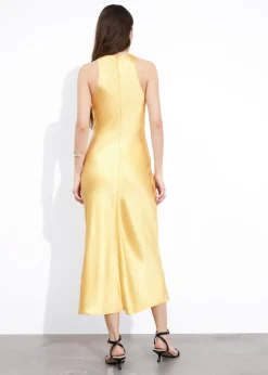 Best & Other Stories Slim Satin Midi Dress