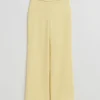 Best & Other Stories Slim-Fit Tweed Trousers Light Yellow