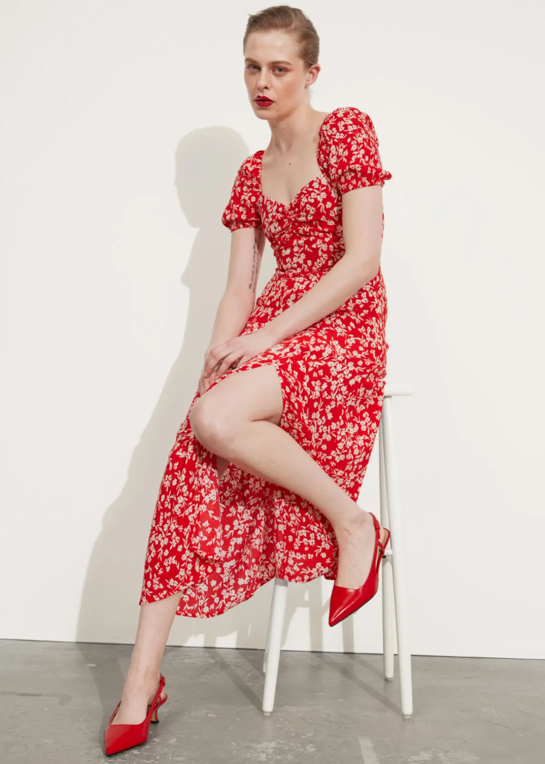 Best Sale & Other Stories Slingback Leather Pumps