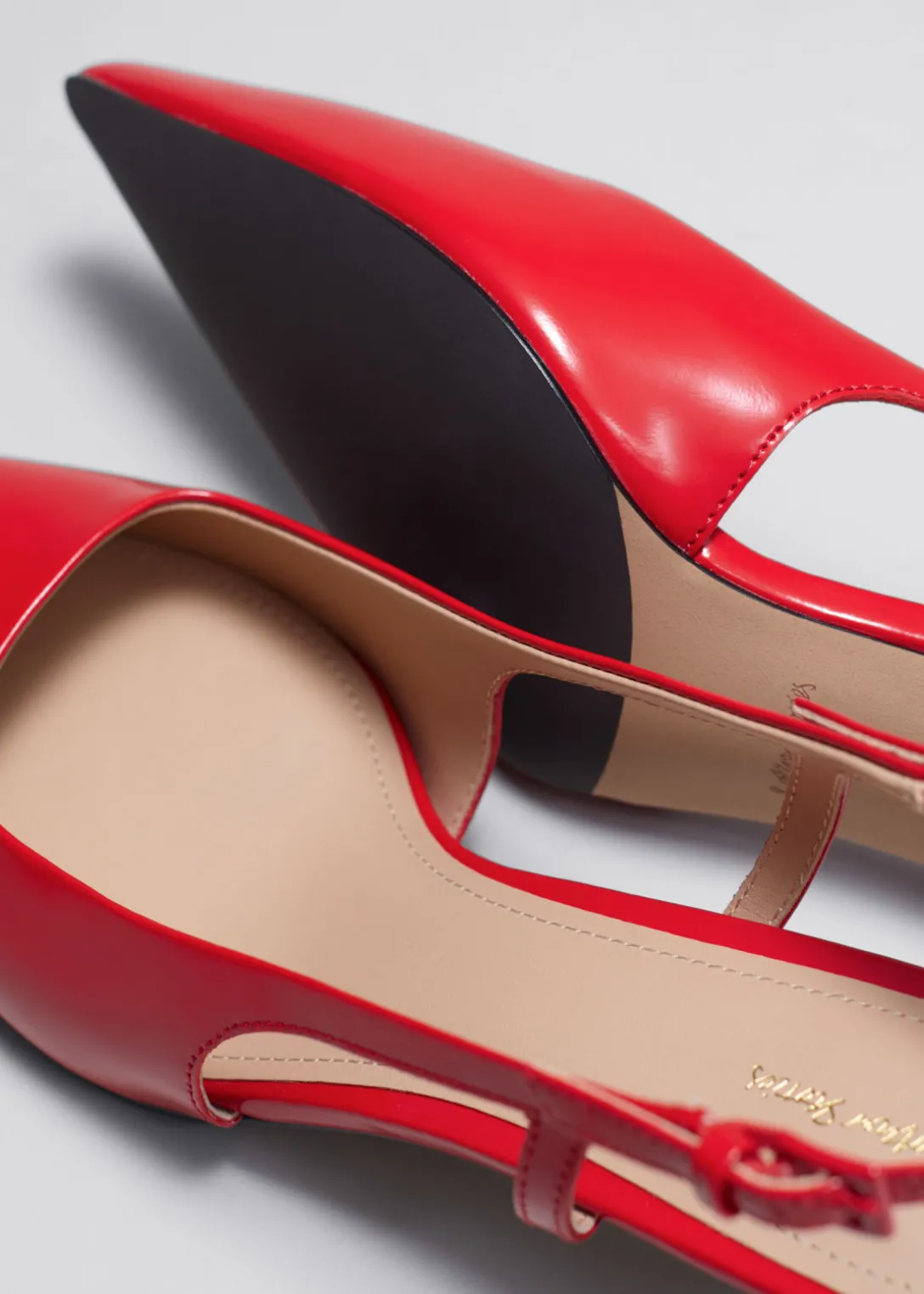Best Sale & Other Stories Slingback Leather Pumps