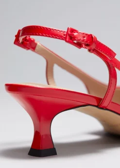Best Sale & Other Stories Slingback Leather Pumps