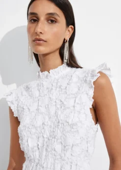 Best & Other Stories Smocked Peplum Top