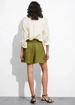 Cheap & Other Stories Smocked Shorts