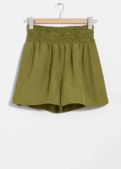 Cheap & Other Stories Smocked Shorts
