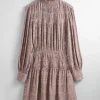 Fashion & Other Stories Smocked-Neck Mini Dress