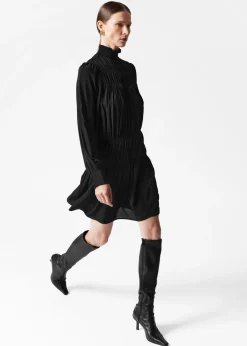 Fashion & Other Stories Smocked-Neck Mini Dress