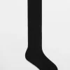 Sale & Other Stories Soft Knee-High Wool Socks Black