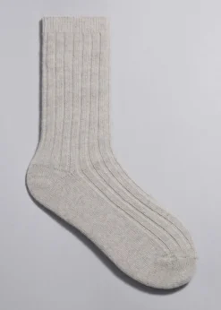 Fashion & Other Stories Soft Wool Socks
