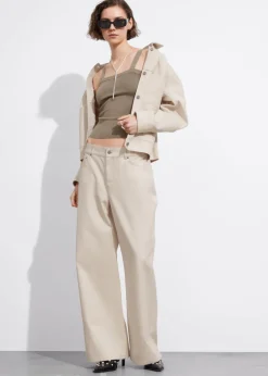 Best & Other Stories Square-Neck Knit Top
