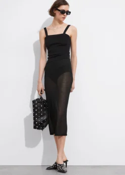 Best & Other Stories Square-Neck Knit Top