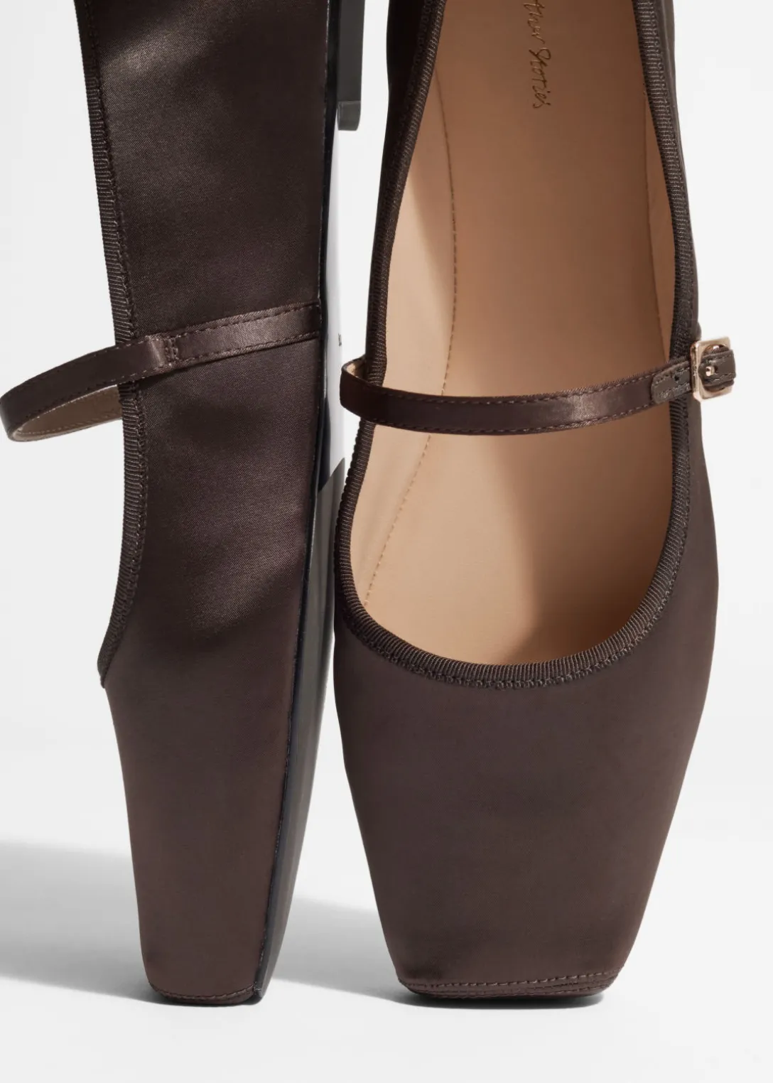Cheap & Other Stories Square-Toe Ballet Flats