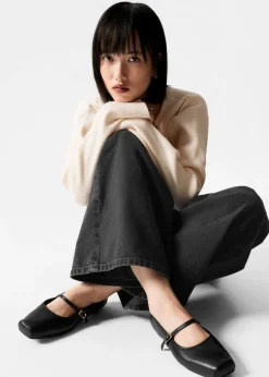 Cheap & Other Stories Square-Toe Ballet Flats