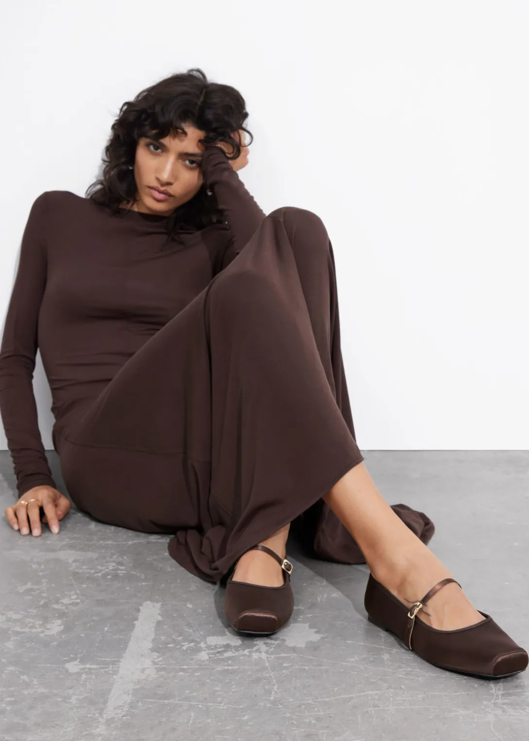 Cheap & Other Stories Square-Toe Ballet Flats