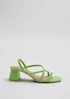 Clearance & Other Stories Strappy Block Heel Sandals