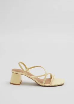 Clearance & Other Stories Strappy Block Heel Sandals