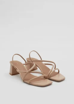 Clearance & Other Stories Strappy Block Heel Sandals