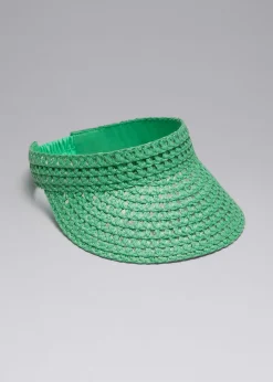 Fashion & Other Stories Straw Sun Visor