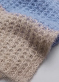Sale & Other Stories Striped Alpaca-Blend Scarf