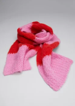 Sale & Other Stories Striped Alpaca-Blend Scarf