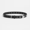 Cheap & Other Stories Studded Leather Belt Black