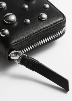 Best Sale & Other Stories Studded Leather Wallet Black