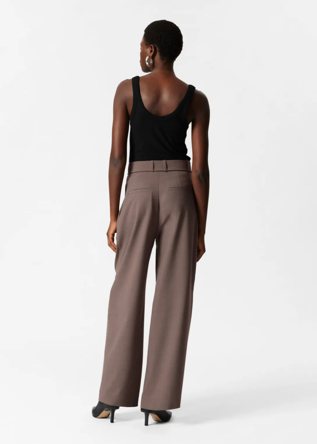Cheap & Other Stories Tailored Barrel-Leg Trousers