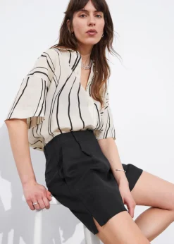 Shop & Other Stories Tailored Linen Shorts
