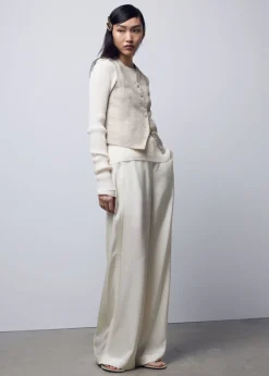 Hot & Other Stories Tailored Linen Vest