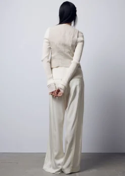 Hot & Other Stories Tailored Linen Vest