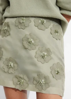 Online & Other Stories Textured Mini Skirt