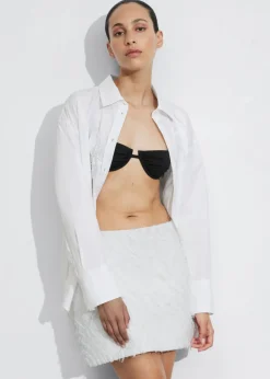 Online & Other Stories Textured Mini Skirt