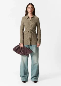 Cheap & Other Stories Textured Shirt