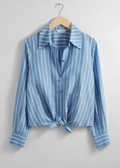 Fashion & Other Stories Tie-Front Shirt