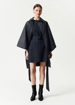 Store & Other Stories Tweed Belted Mini Dress