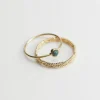 Best Sale & Other Stories Twist Embossed Ring Set Gold