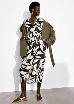 Fashion & Other Stories V-Neck Wrap Dress