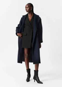 Fashion & Other Stories Voluminous Belted Wool Coat