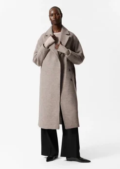 Fashion & Other Stories Voluminous Belted Wool Coat
